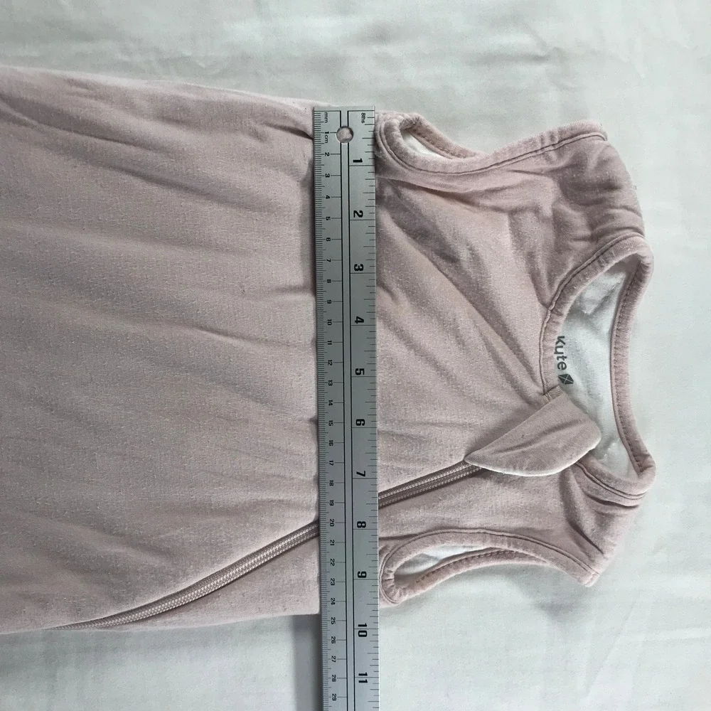 Kyte Baby Sleep Bag 1.0 TOG Bamboo Rayon Wearable Blanket Dusty Rose Pink Small